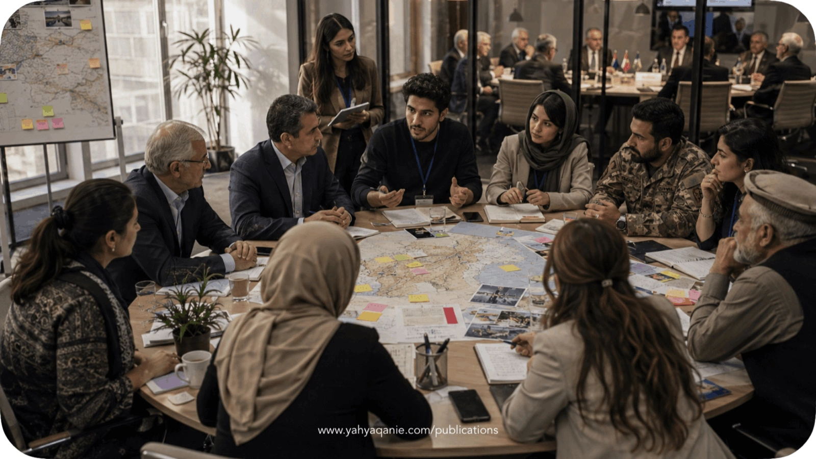 نشست صلح با حضور جوانان و میانجی ها