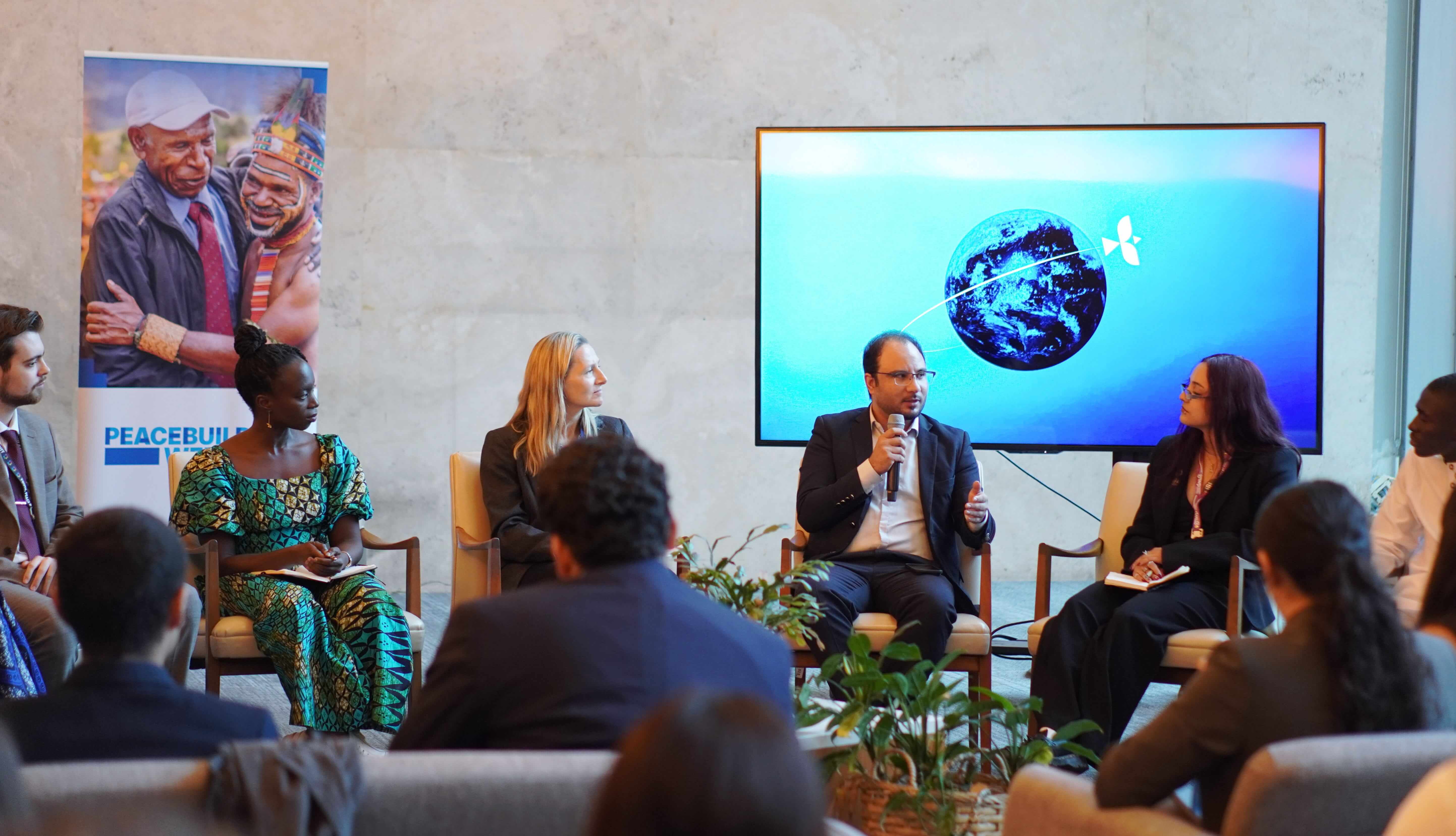 A Youth, Peace and Security panel discussion with global peacebuilding leaders